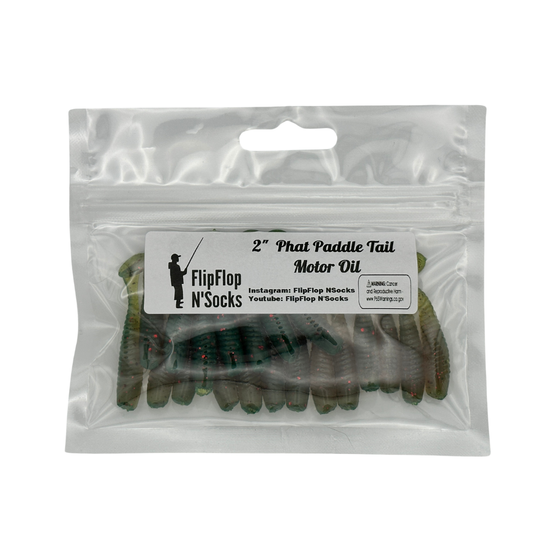 FlipFlop N' Socks 2" Paddle Tail Swim Baits