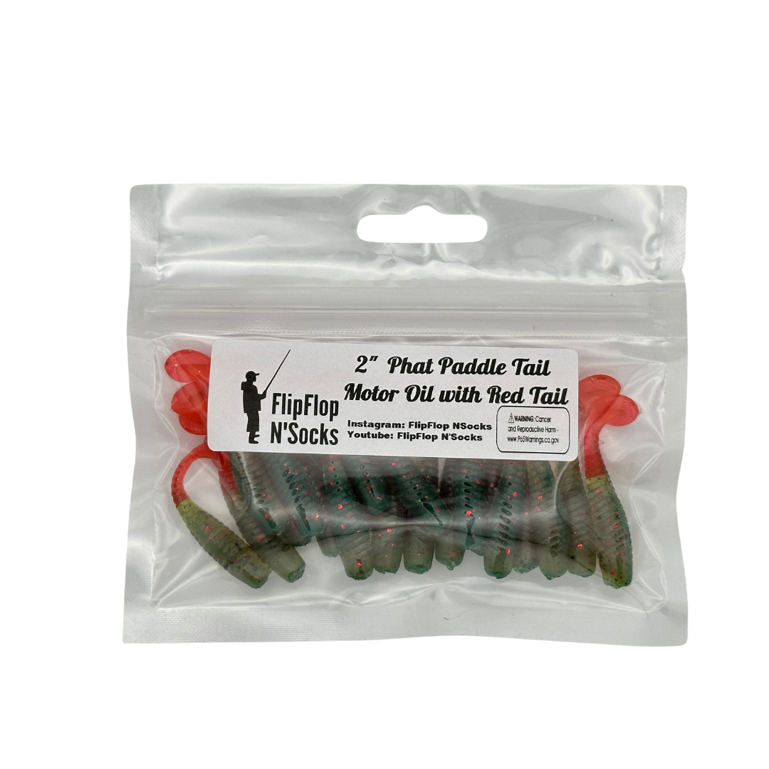FlipFlop N' Socks 2" Paddle Tail Swim Baits