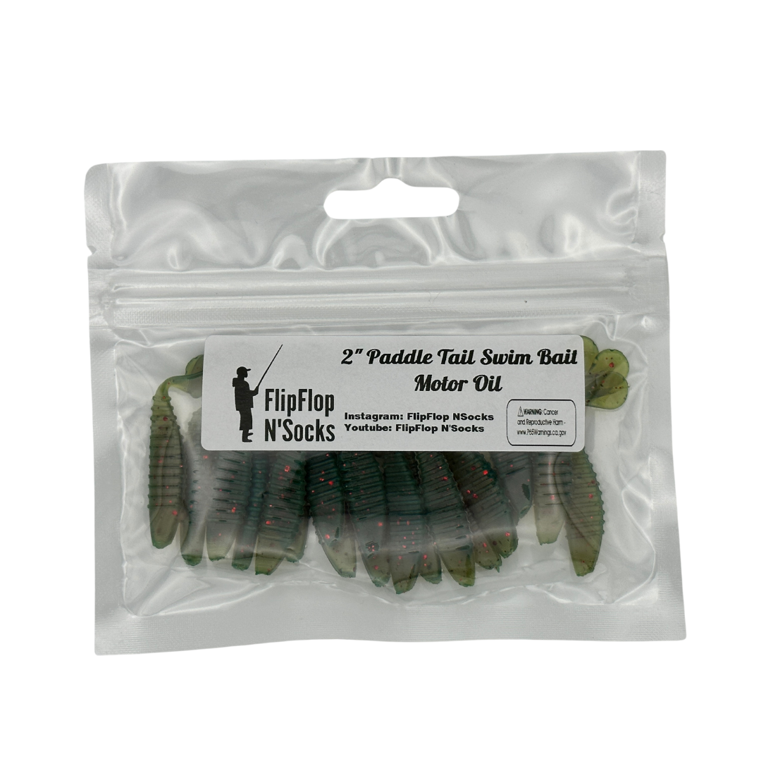FlipFlop N' Socks 2" Paddle Tail Swim Baits